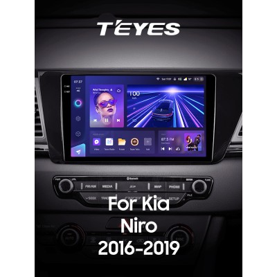 Штатна магнітола Teyes CC3 4+64 Gb Kia Niro DE 2016-2019 9" 2k