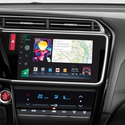 Штатна магнітола SIGMA PRO 10464 ANDROID 10 4+64 Gb 4G DSP Honda City 2014-2017 (A) 10"