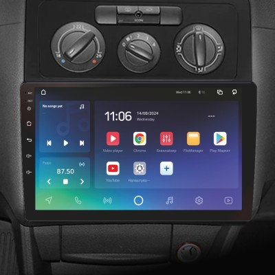 Штатна магнітола SIGMA PRO 10432 ANDROID 10 4+32 Gb 4G DSP Volkswagen Caddy 2K 3 III 2004 - 2010 10"