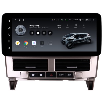 Штатна магнітола Teyes LUX ONE 6+128 Gb з коловим оглядом 360° Lexus RX300 RX330 RX350 RX400H II 2 2003-2009 Toyota Harrier XU30 2 2003-2013B12.3"(L3)