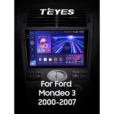 Штатна магнітола Teyes CC3 4+32 Gb Ford Mondeo 3 2000-2007 (F1) 9" 2k