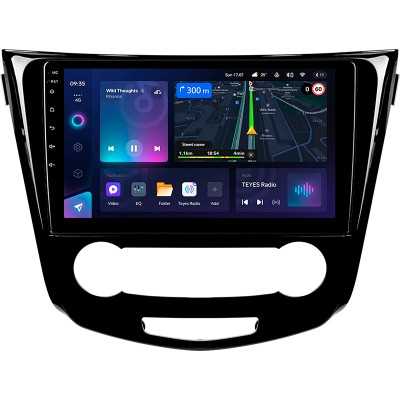 Штатна магнітола Teyes CC3L 4+64 Gb Nissan X-Trail X Trail 3 T32 2013-2022- (F1) Manual air conditioning (C) 10"