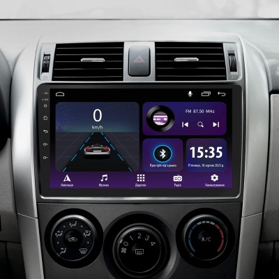 Штатна магнітола SIGMA E9232 ANDROID 10 2+32 Gb Toyota Corolla 10 E140 E150 2006-2013 (A) 9"