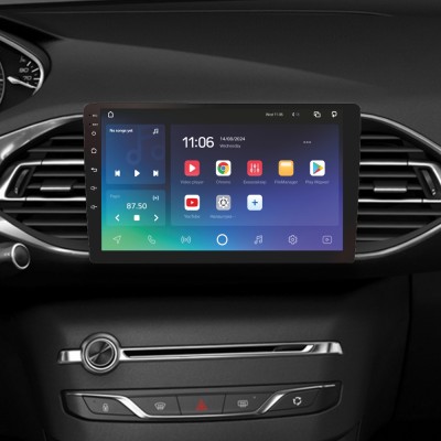 Штатна магнітола SIGMA PRO 9432 ANDROID 10 4+32 Gb 4G DSP Peugeot 308 T9 308S 2013-2017 9"