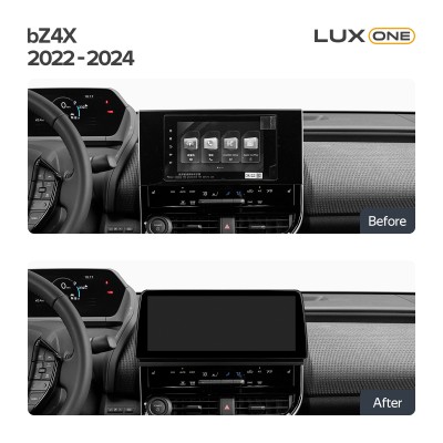 Штатна магнітола Teyes LUX ONE 6+128 Gb Toyota bZ4X 2022-2024 12.3" (L1)