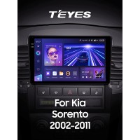 Штатна магнітола Teyes CC3 6+128 Gb з коловим оглядом 360° Kia Sorento BL 2002 - 2011 9" 2k