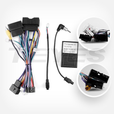 Штатна магнітола Teyes LUX ONE 6+128 Gb Ford Focus 3 Mk 3 2011-2019 12.3" (L2)