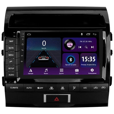Штатна магнітола SIGMA E9232 ANDROID 10 2+32 Gb Toyota Land Cruiser 11 200 (F2) 2007-2015 (A) 9" (L3)