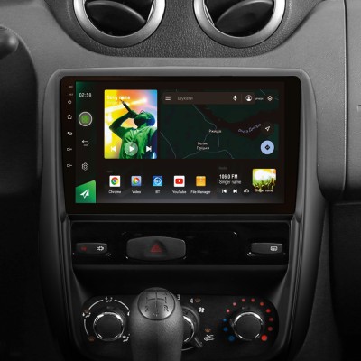 Штатна магнітола SIGMA X9464 ANDROID 10 4+64 Gb 4G DSP Renault Duster 1 2010-2015 For Nissan terrano 3 2014-2022 9"