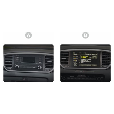 Штатна магнітола SIGMA PRO 9464 ANDROID 10 4+64 Gb 4G DSP Kia Sportage 4 QL 2018-2022 (B) 9"