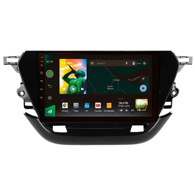 Штатна магнітола SIGMA X9464 ANDROID 10 4+64 Gb 4G DSP Opel Corsa F 2019-2023 9"