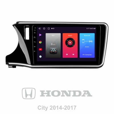 Штатна магнітола SIGMA F10216 ANDROID 10 2+32 Gb Honda City 2014-2017 (A) 10"
