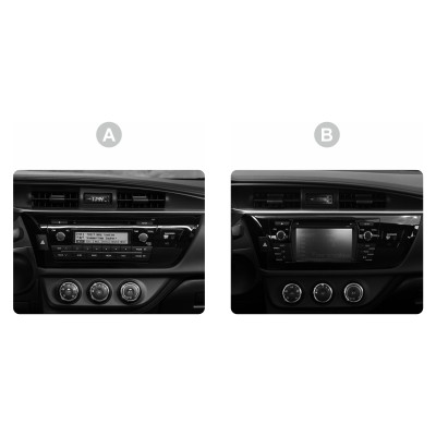 Штатна магнітола SIGMA E10232 ANDROID 10 2+32 Gb Toyota Corolla 11 Middle East 2013-2017 (B) 10"