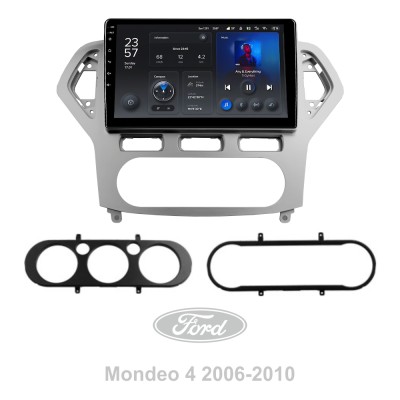 Штатна магнітола Teyes X1 2+32Gb Ford Mondeo 4 2006-2010 10"