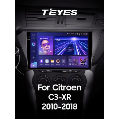 Штатна магнітола Teyes CC3 4+32 Gb Citroen C3-XR (F2) 2010-2018 10" 2k