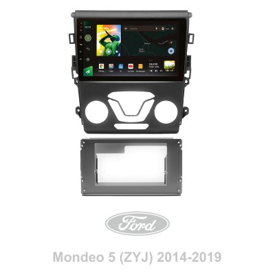 Штатна магнітола SIGMA X9464 ANDROID 10 4+64 Gb 4G DSP Ford Mondeo 5 (ZYJ) 2014-2019 9"