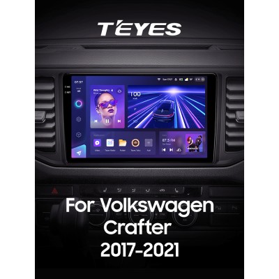 Штатна магнітола Teyes CC3 4+32 Gb Volkswagen Crafter 2017-2021 10" 2k (L1)