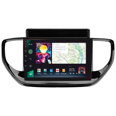 Штатна магнітола SIGMA PRO 9464 ANDROID 10 4+64 Gb 4G DSP Hyundai Solaris 2 II 2020-2021 9"