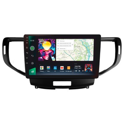 Штатна магнітола SIGMA PRO 9464 ANDROID 10 4+64 Gb 4G DSP Honda Accord 8 2008-2012 9"