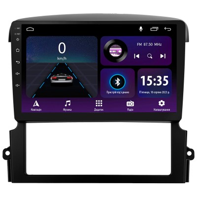 Штатна магнітола SIGMA E9232 ANDROID 10 2+32 Gb Kia Sorento BL 2002 - 2011 9"