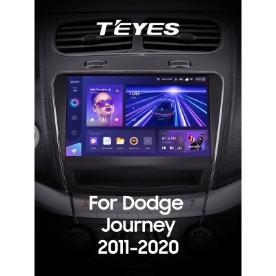 Штатна магнітола Teyes CC3 6+128 Gb з коловим оглядом 360° Dodge Journey JC 2011-2020 9" 2k (L2)