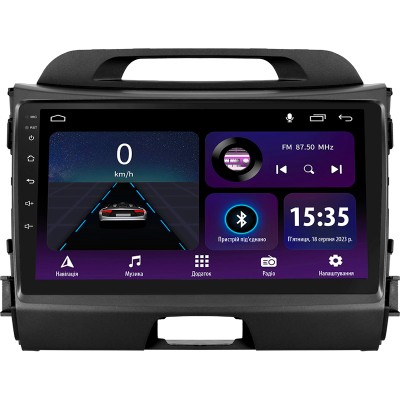 Штатна магнітола SIGMA E9232 ANDROID 10 2+32 Gb Kia Sportage 3 SL 2010-2016 (B) 9"