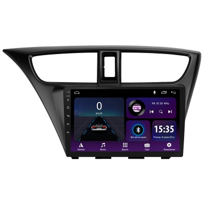 Штатна магнітола SIGMA E9232 ANDROID 10 2+32 Gb Honda Civic 9 FK FB 2012-2017 9"