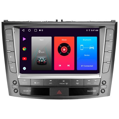 Штатна магнітола SIGMA F9216 ANDROID 10 2+32 Gb Lexus IS250 XE20 (Hm) 2005-2013 (A) 9" (L3)