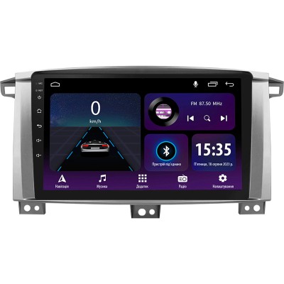 Штатна магнітола SIGMA E9232 ANDROID 10 2+32 Gb Toyota Land Cruiser LC 100-A 2002-2007 (A) 9"