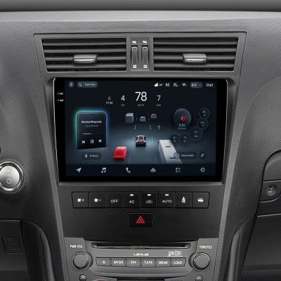 Штатна магнітола Teyes CC4 Pro 12+256 Gb Lexus GS300 S190 GS350 GS400 GS430 GS450h GS460 GS 300 III 3 350 400 430 450h 460 2004-2011 9" 2k (L3)
