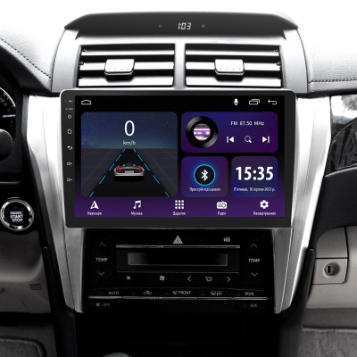Штатна магнітола SIGMA E10232 ANDROID 10 2+32 Gb Toyota Camry 7 XV 50 55 2014-2017 (A) 10"