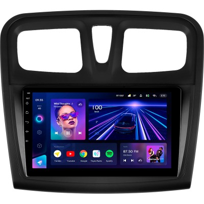 Штатна магнітола Teyes CC3 4+32 Gb Renault Logan 2 2012-2022 Sandero 2 2013-2022 (F1) (A) 9"