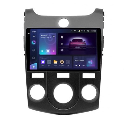 Штатна магнітола Teyes CC3 4+64 Gb Kia CERATO FORTE 2009-2017 AT AC Black 9" 2k