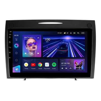 Штатна магнітола Teyes CC3 4+32 Gb Mercedes-Benz SLK-Class SLK Class R171 2004-2011 9" (L1)