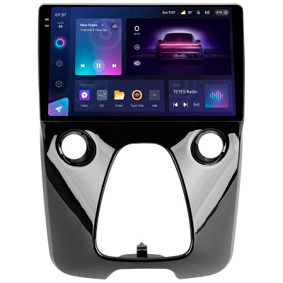 Штатна магнітола Teyes CC3 6+128 Gb з коловим оглядом 360° Peugeot 108 For Toyota Aygo B40 2014-2021 (F1) 10" 2k (L1)