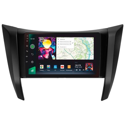 Штатна магнітола SIGMA PRO 9464 ANDROID 10 4+64 Gb 4G DSP Nissan Navara D23 IV 4 2014-2021 (A) 9"