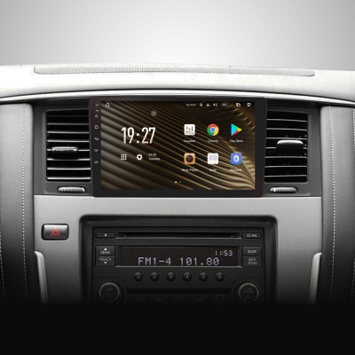 Штатна магнітола SIGMA S9432 ANDROID 10 4+32 Gb 4G DSP Nissan Patrol 6 VI Y62 2010-2020 (F1) 9" (L1)