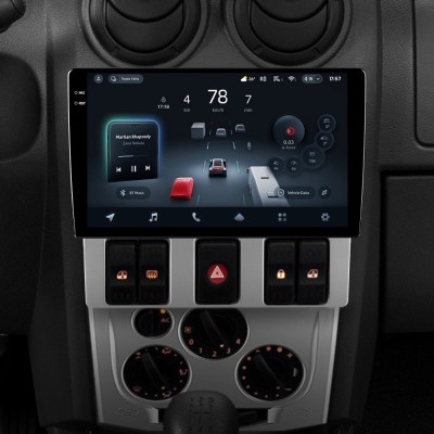 Штатна магнітола Teyes CC4 Pro 12+256 Gb Renault Logan 1 2004-2009 9" 2k