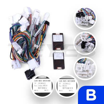 Штатна магнітола Teyes LUX ONE 4+32 Gb Lexus RX300 RX330 RX350 RX400H II 2 2003-2009 For Toyota Harrier XU30 II 2 2003-2013 (B) 12.3" (L3)