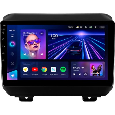 Штатна магнітола Teyes CC3 4+32 Gb Jeep Wrangler 4 JL 2018-2019 9" (L1)