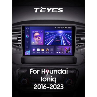 Штатна магнітола Teyes CC3 4+32 Gb Hyundai Ioniq AE 2016-2023 (B) 9" 2k