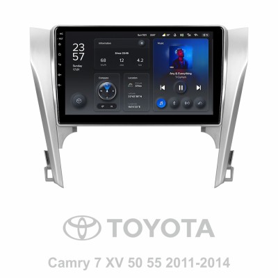 Штатна магнітола Teyes X1 2+32Gb Toyota Camry 7 XV 50 55 2011-2014 (B) 10"