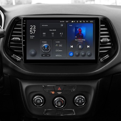 Штатна магнітола Teyes X1 2+32Gb Jeep Compass 2 MP 2016-2018 10"