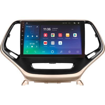 Штатна магнітола SIGMA PRO 10432 ANDROID 10 4+32 Gb 4G DSP Jeep Cherokee 5 KL 2014-2018 10"