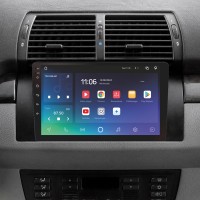 Штатна магнітола SIGMA X9464 ANDROID 10 4+64 Gb 4G DSP BMW X5 E39 E53 1999 - 2006 (maximum equipment) 9" (L1)