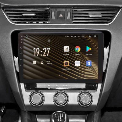 Штатна магнітола SIGMA S10432 ANDROID 10 4+32 Gb 4G DSP Skoda Octavia 3 A7 2013-2018 (B) 10"