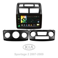 Штатна магнітола SIGMA X9464 ANDROID 10 4+64 Gb 4G DSP Kia Sportage 2 2007-2009 9"