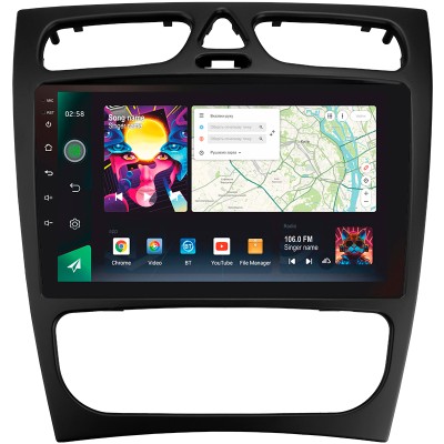 Штатна магнітола SIGMA PRO 9464 ANDROID 10 4+64 Gb 4G DSP Mercedes Benz C Class S203 CL203 W203 (F1) 2000-2004 9" (L1)