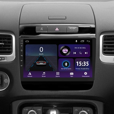 Штатна магнітола SIGMA E9232 ANDROID 10 2+32 Gb Volkswagen Touareg FL NF 2010-2018 (A) 9" (L1)