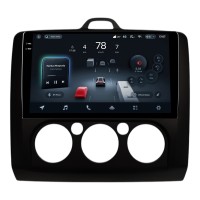 Штатна магнітола Teyes CC4 Pro 12+256 Gb Ford FOCUS 2004-2014 MT AC Black 9" 2k